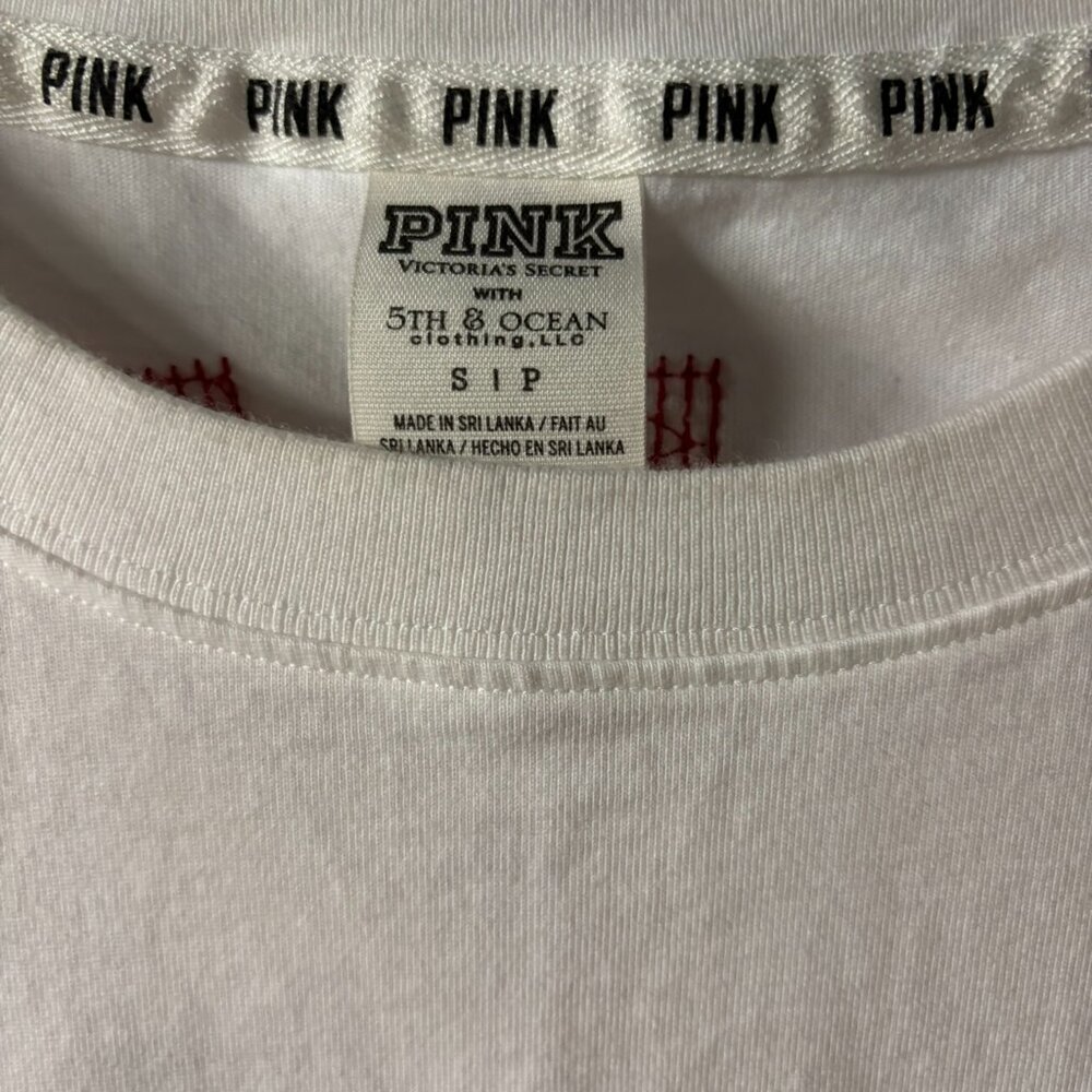 Victoria's Secret PINK Cleveland Indians MLB Long Sleeve-Small - Picture 2 of 3